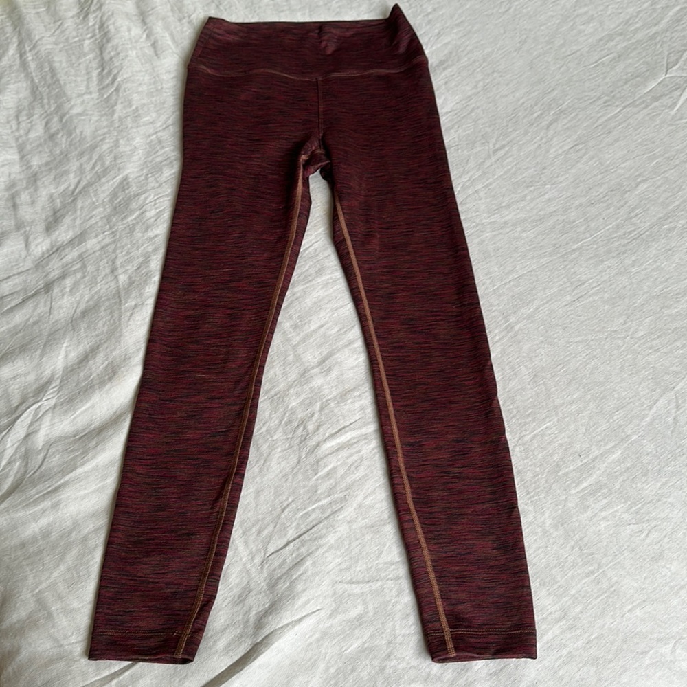 Outdoor Voices Maroon Leggings
